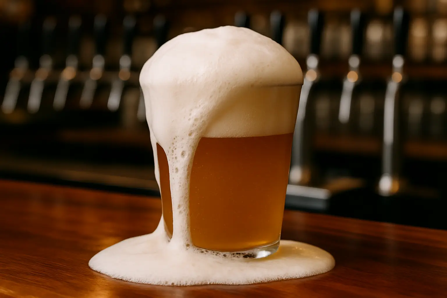 Foamy Beer