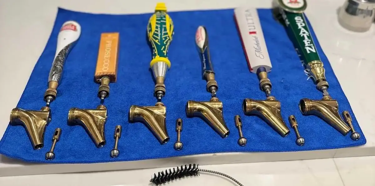 Beer Keg Tap Faucets with Branded Handles