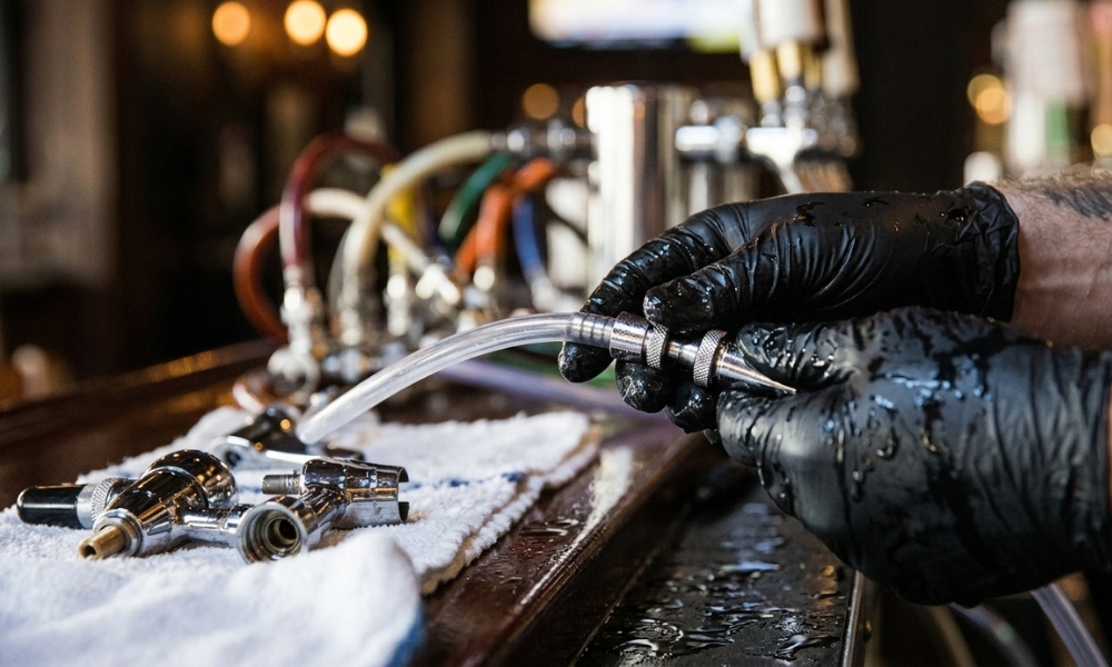 draft beer line cleaning