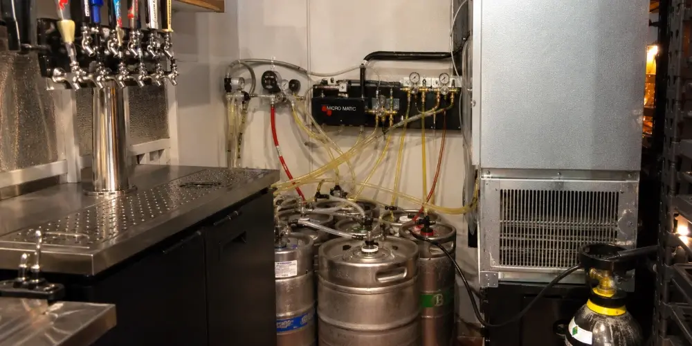 draft beer cooling system